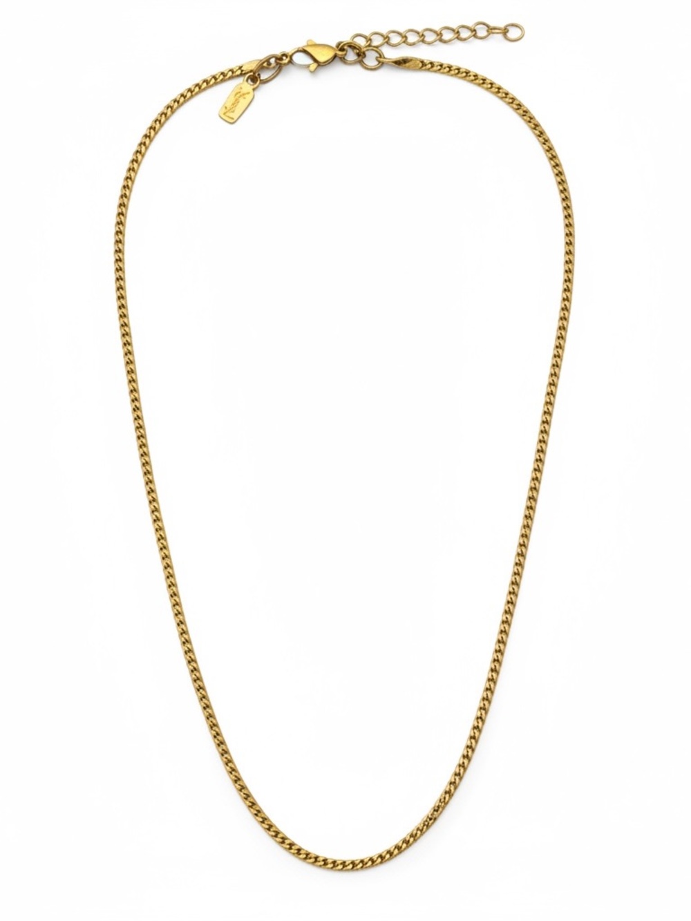 YSL ✨Gold Rope Chain Necklace